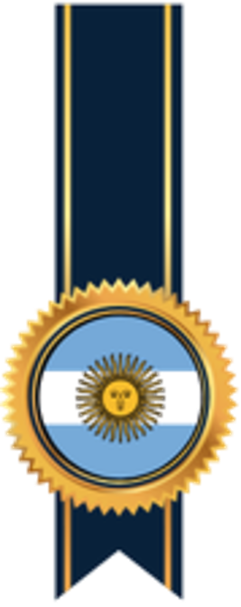 Escarapela argentina: certificado de alcance nacional